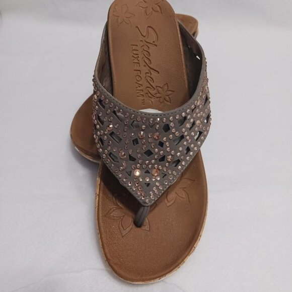 Sketchers Lux Foam Sandal - Picture 3 of 4